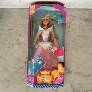 Sleeping Beauty Aurora 1999 My Favorite Fairy Tale Barbie Doll Walt Disney NIB